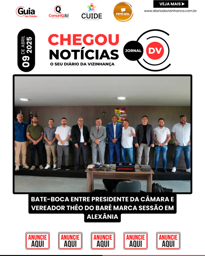 BATE-BOCA ENTRE PRESIDENTE DA CÂMARA E VEREADOR THÉO DO BARÉ MARCA SESSÃO EM ALEXÂNIA