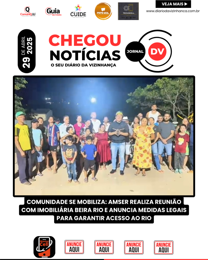 COMUNIDADE SE MOBILIZA: AMSER REALIZA REUNIÃO COM IMOBILIÁRIA BEIRA RIO E ANUNCIA MEDIDAS LEGAIS PARA GARANTIR ACESSO AO RIO