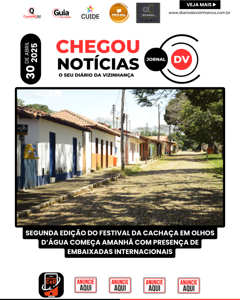 SEGUNDA EDIÇÃO DO FESTIVAL DA CACHAÇA EM OLHOS D’ÁGUA COMEÇA AMANHÃ COM PRESENÇA DE EMBAIXADAS INTERNACIONAIS