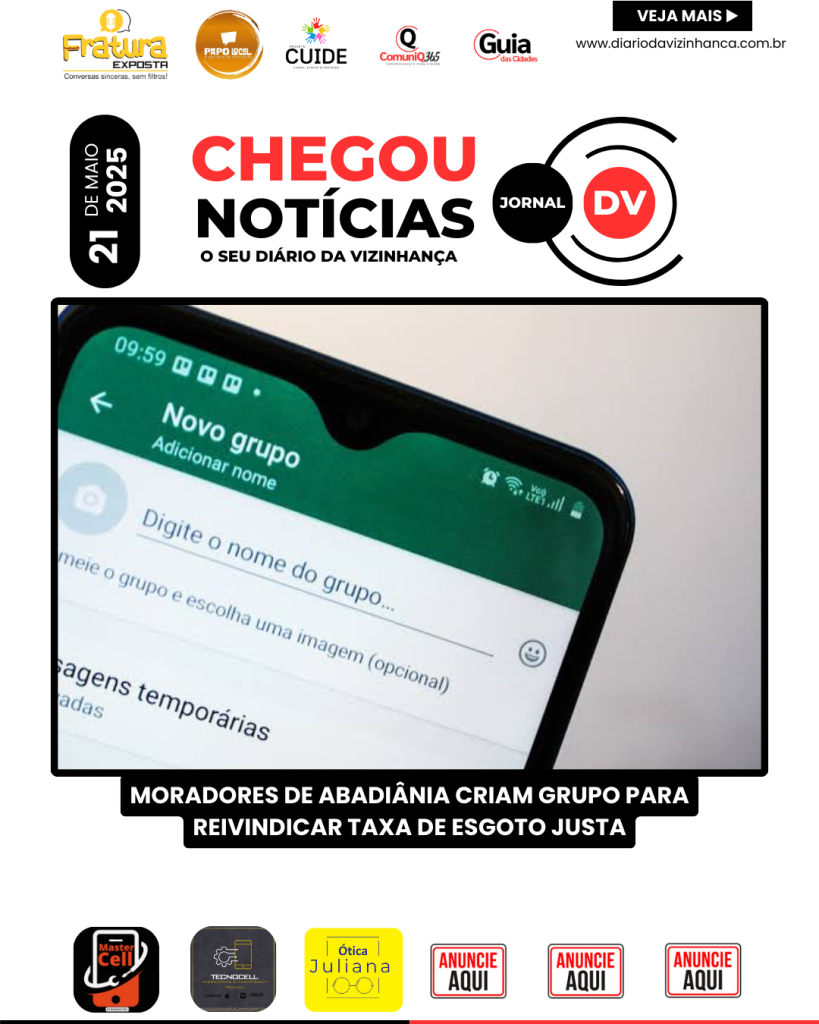 MORADORES DE ABADIÂNIA CRIAM GRUPO PARA REIVINDICAR TAXA DE ESGOTO JUSTA