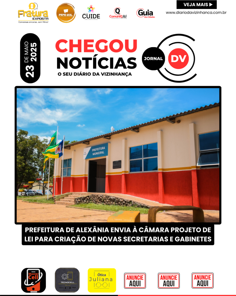 PREFEITURA DE ALEXÂNIA ENVIA À CÂMARA PROJETO DE LEI PARA CRIAÇÃO DE NOVAS SECRETARIAS E GABINETES