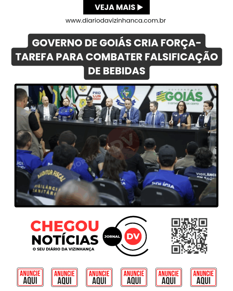 GOVERNO DE GOIÁS CRIA FORÇA-TAREFA PARA COMBATER FALSIFICAÇÃO DE BEBIDAS