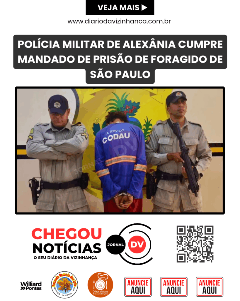 POLÍCIA MILITAR DE ALEXÂNIA CUMPRE MANDADO DE PRISÃO DE FORAGIDO DE SÃO PAULO