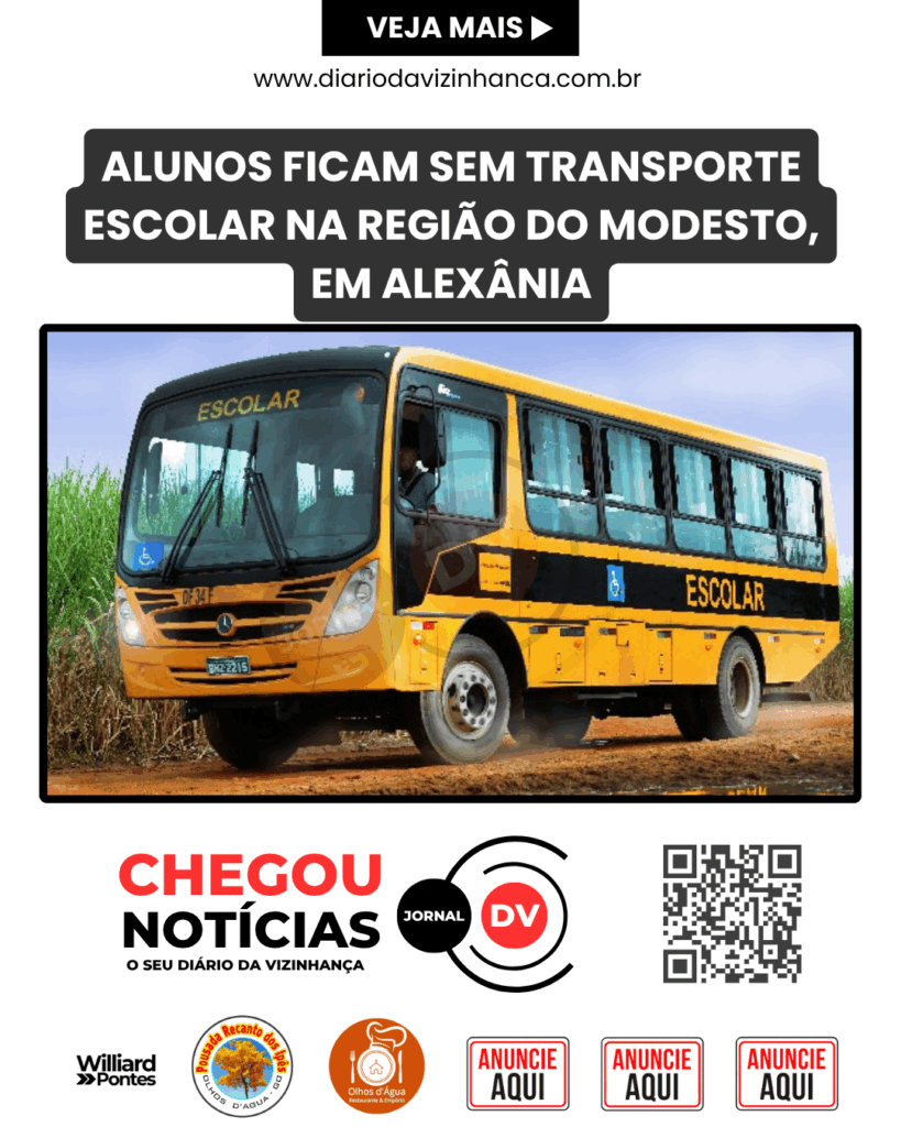 ALUNOS FICAM SEM TRANSPORTE ESCOLAR NA REGIÃO DO MUDESTO, EM ALEXÂNIA