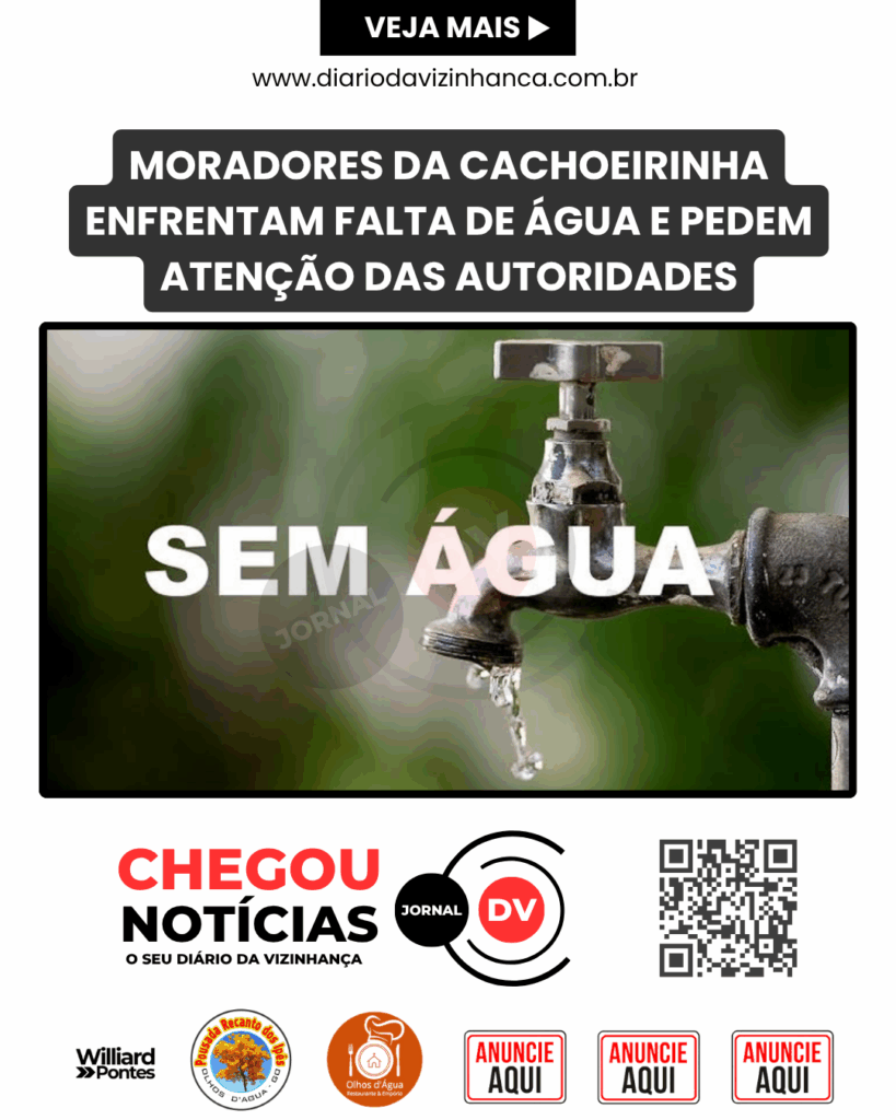 MORADORES DA CACHOEIRINHA ENFRENTAM FALTA DE ÁGUA E PEDEM ATENÇÃO DAS AUTORIDADES