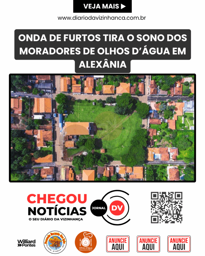 ONDA DE FURTOS TIRA O SONO DOS MORADORES DE OLHOS D’ÁGUA EM ALEXÂNIA