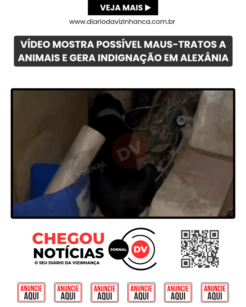 VÍDEO MOSTRA POSSÍVEL MAUS-TRATOS A ANIMAIS E GERA INDIGNAÇÃO EM ALEXÂNIA