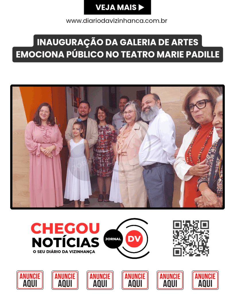 INAUGURAÇÃO DA GALERIA DE ARTES EMOCIONA PÚBLICO NO TEATRO MARIE PADILLE