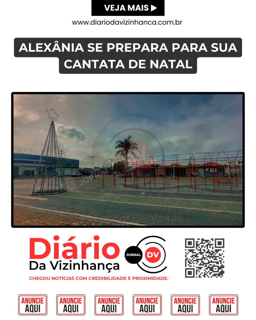 ALEXÂNIA SE PREPARA PARA SUA CANTATA DE NATAL