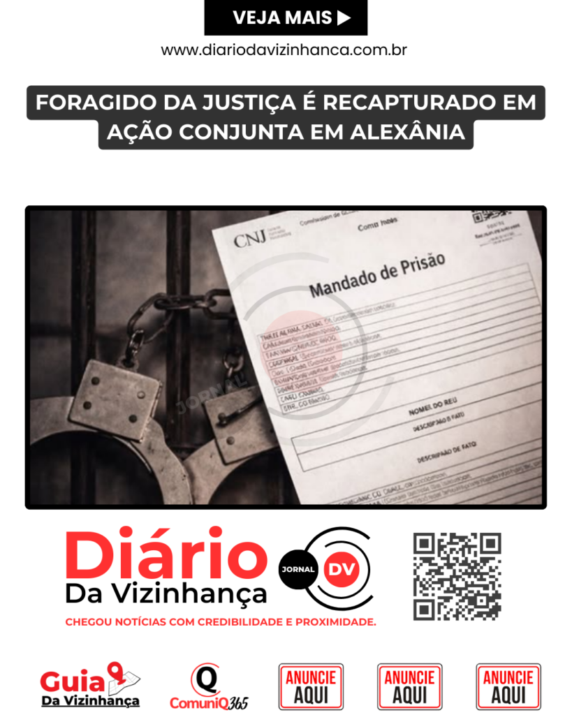 FORAGIDO DA JUSTIÇA É RECAPTURADO EM AÇÃO CONJUNTA EM ALEXÂNIA
