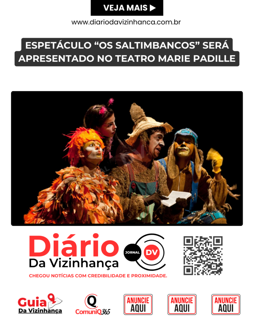 ESPETÁCULO “OS SALTIMBANCOS” SERÁ APRESENTADO NO TEATRO MARIE PADILLE