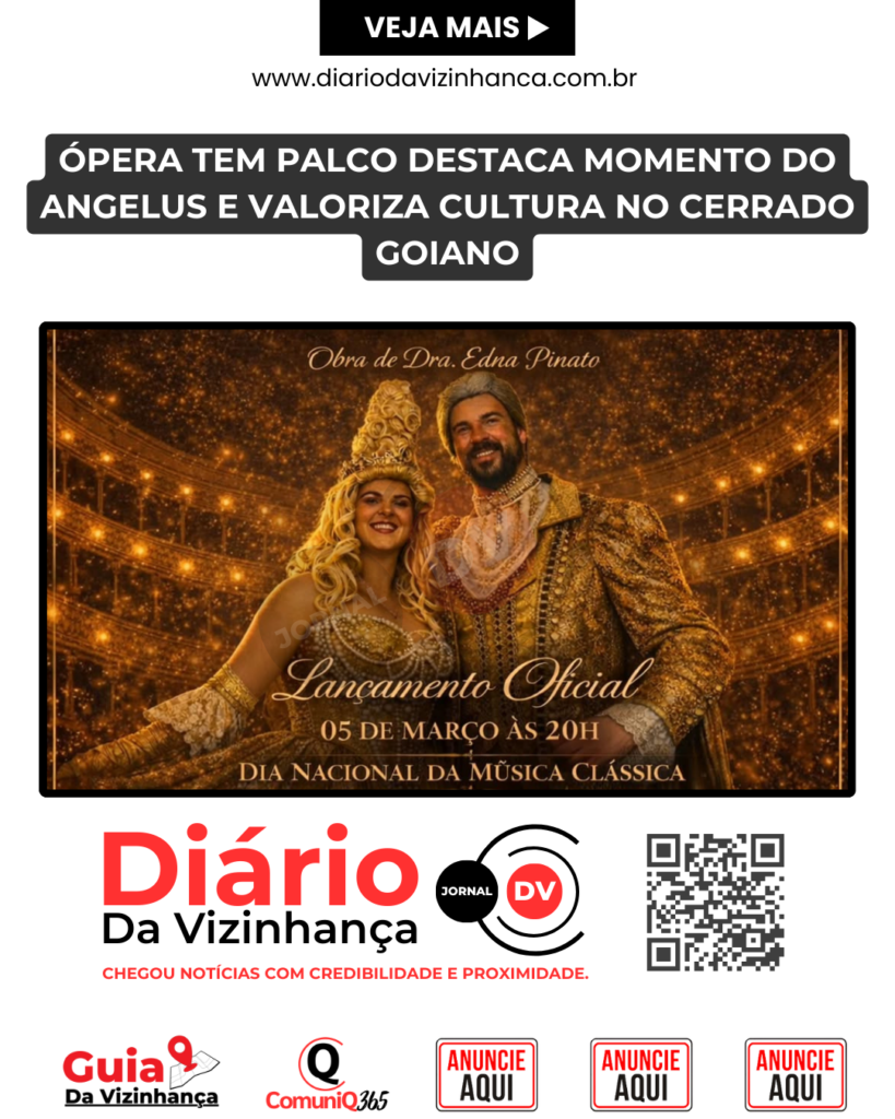 ÓPERA TEM PALCO DESTACA MOMENTO DO ANGELUS E VALORIZA CULTURA NO CERRADO GOIANO