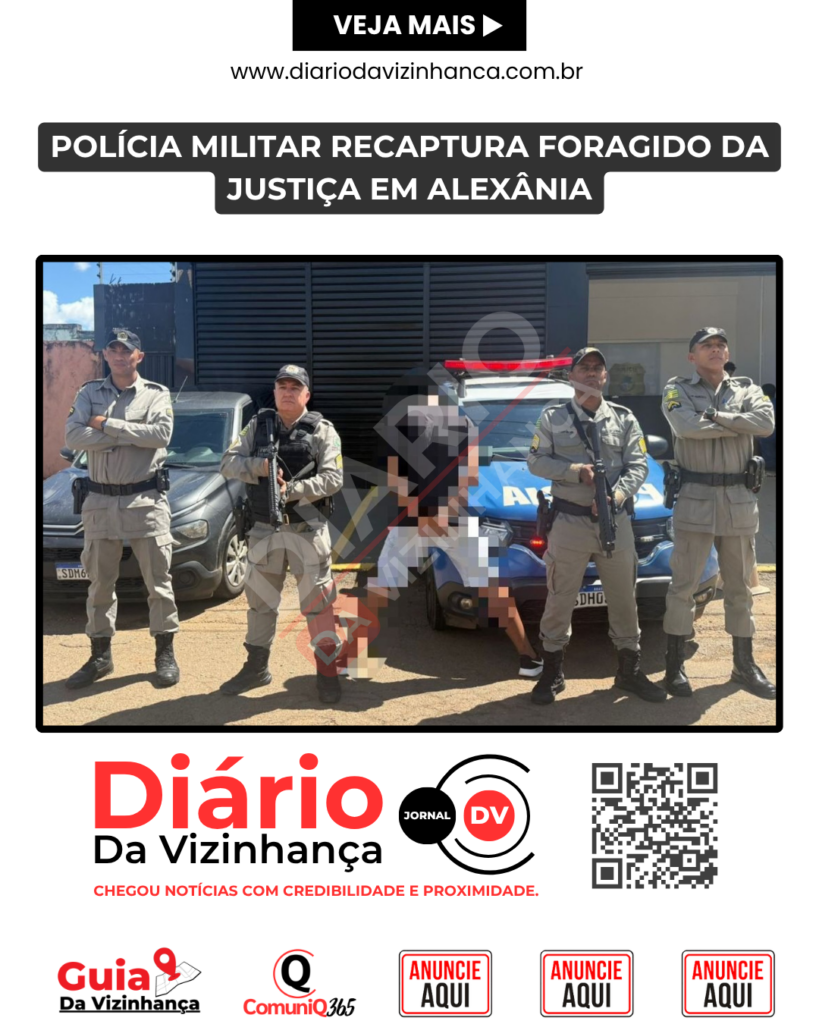 POLÍCIA MILITAR RECAPTURA FORAGIDO DA JUSTIÇA EM ALEXÂNIA