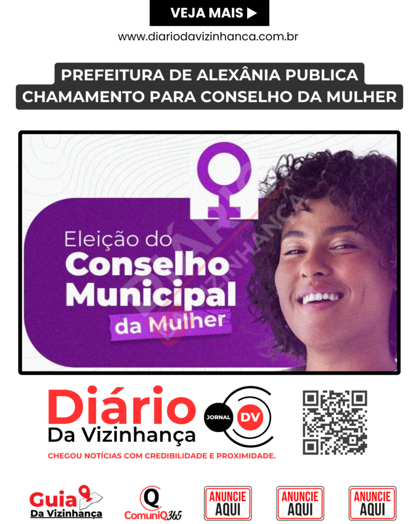 PREFEITURA DE ALEXÂNIA PUBLICA CHAMAMENTO PARA CONSELHO DA MULHER
