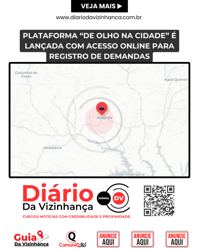 PLATAFORMA “DE OLHO NA CIDADE” É LANÇADA COM ACESSO ONLINE PARA REGISTRO DE DEMANDAS