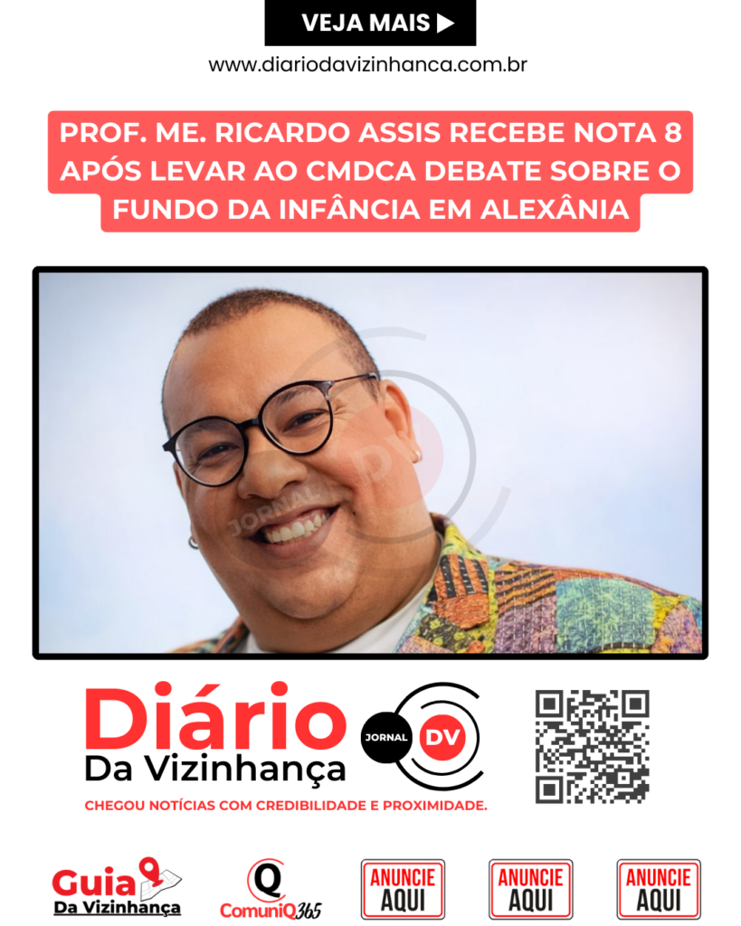 PROF. ME. RICARDO ASSIS RECEBE NOTA 8 APÓS LEVAR AO CMDCA DEBATE SOBRE O FUNDO DA INFÂNCIA EM ALEXÂNIA