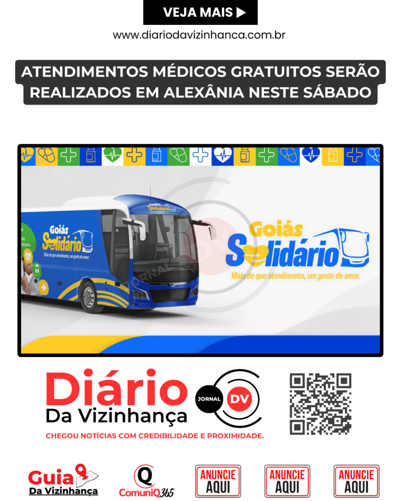 ATENDIMENTOS MÉDICOS GRATUITOS SERÃO REALIZADOS EM ALEXÂNIA NESTE SÁBADO