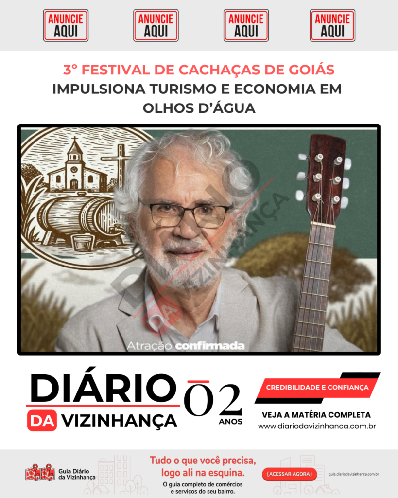 3º FESTIVAL DE CACHAÇAS DE GOIÁS IMPULSIONA TURISMO E ECONOMIA EM OLHOS D’ÁGUA