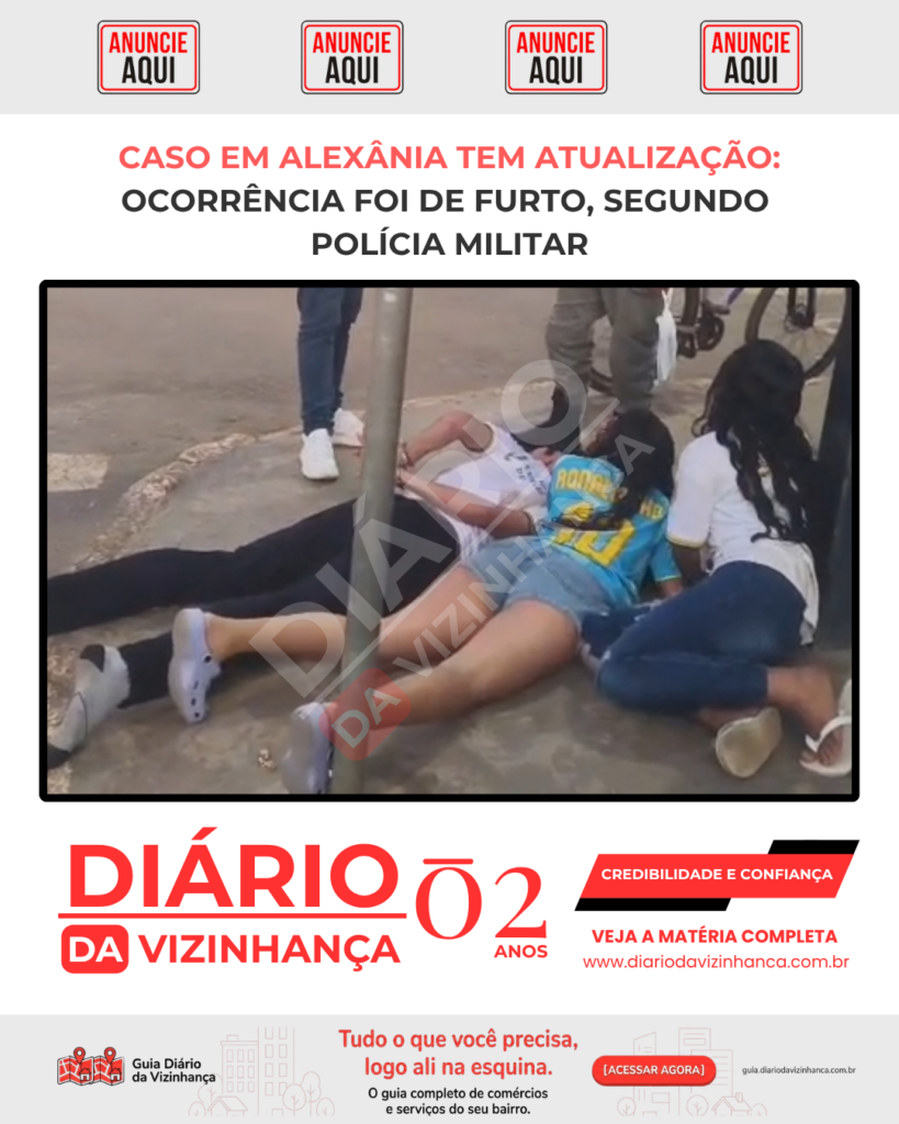 CASO EM ALEXÂNIA TEM ATUALIZAÇÃO: OCORRÊNCIA FOI DE FURTO, SEGUNDO POLÍCIA MILITAR