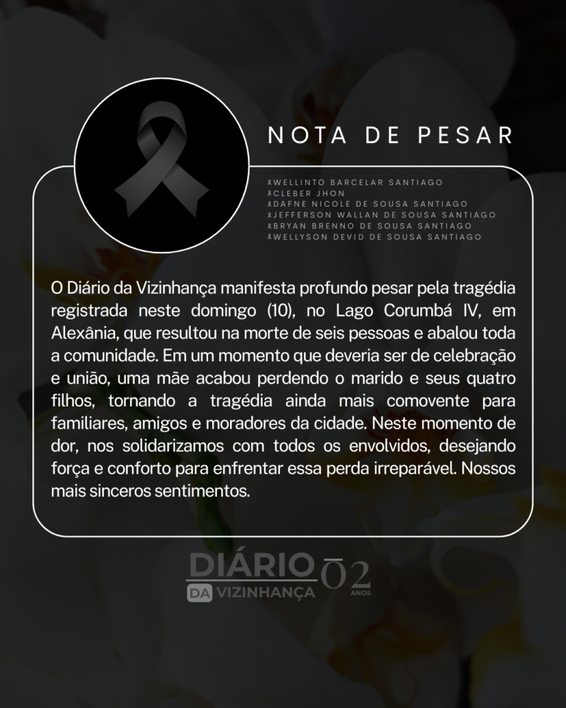 NOTA DE PESAR