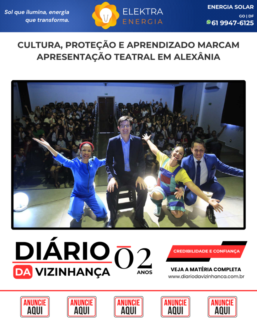 CULTURA, PROTEÇÃO E APRENDIZADO MARCAM APRESENTAÇÃO TEATRAL EM ALEXÂNIA