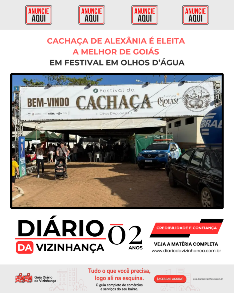CACHAÇA DE ALEXÂNIA É ELEITA A MELHOR DE GOIÁS EM FESTIVAL EM OLHOS D’ÁGUA