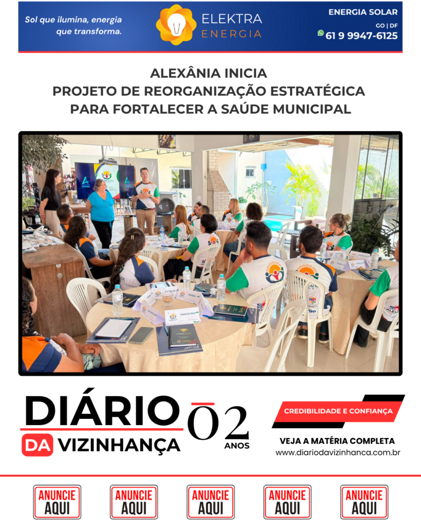 ALEXÂNIA INICIA PROJETO DE REORGANIZAÇÃO ESTRATÉGICA PARA FORTALECER A SAÚDE MUNICIPAL